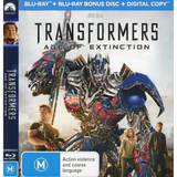 Transformers The age of extinction Blu Ray bonus sous blister spéciale édition