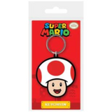 porte-clés Super Mario Toad caoutchouc Nintendo