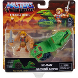 Masters Of The Universe Eternia Minis He-Man and Ground Ripper