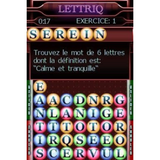 Jeu Nintendo DS LETTRIQ neuf sous blister