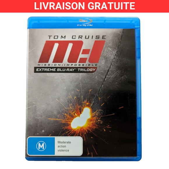 Blu ray Mission impossible extrême blu ray trilogie 3 disques