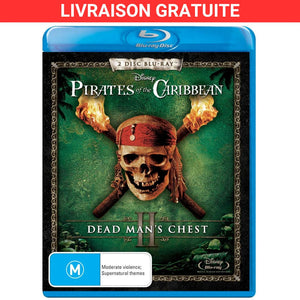 Blu ray Pirates des Caraïbes 2 : Le Secret du coffre maudit (Dead Man chest)