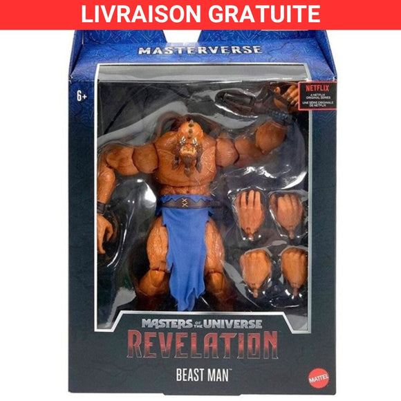 Figurine Beast Man 18 cm Masterverse Masters of the Universe Revelation Mattel