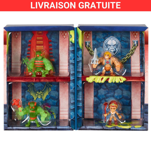 Coffret Masters Of The Universe Eternia Minis Slime Pit Multipack