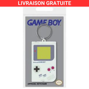 Porte-clés Nintendo Gameboy caoutchouc 7 cm