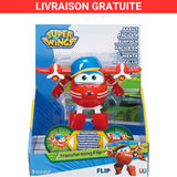 Robot transformable Super Wings transforming Flip 12 cm saison 2