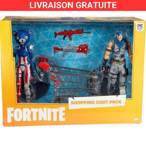 Coffret collector Fortnite Shopping Cart Pack