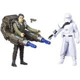 Star Wars Rogue one pack Snowtrooper Officer et Poe Dameron 10 cm