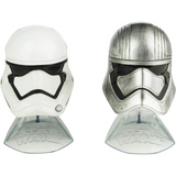 Casques star wars The black series captain phasma et stormtrooper titanium 02