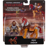 Les Maitres de l'univers Révélation Eternia minis figurines Fisto & Stridor