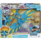 My Little Pony Guardians of Harmony Spitfire et Soarin aile volante lumineuse