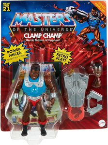 Figurine articulée Masters of the universe Clamp Champ