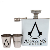 coffret Assasin's Creed flasque et gobelets