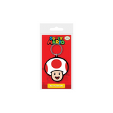 porte-clés Super Mario Toad caoutchouc Nintendo